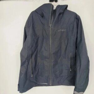 OROS apparel Gemini jacket black and grey windbreaker size Large